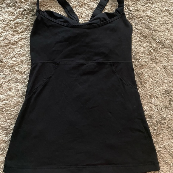 Lululemon built in bra tank black - Picture 2 of 2
